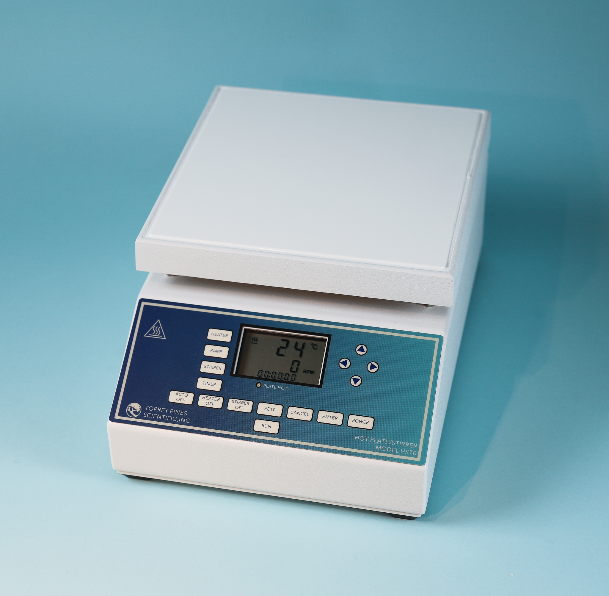Precision Digital Temperature Controlled Graphite Hot Plate